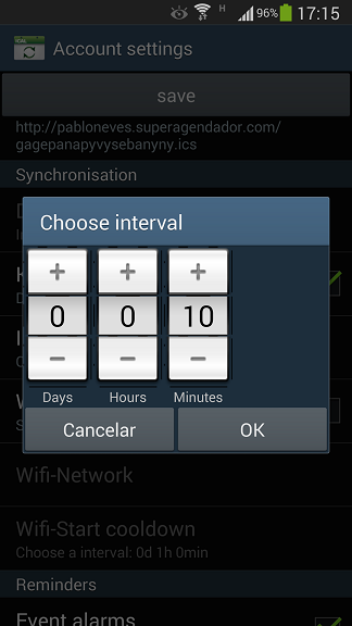 Sincronizar Agenda de Celular Superagendador