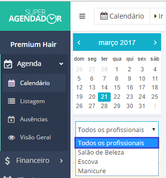 Todos os Profissionais